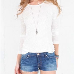 J Brand Denim Cut Off Short Low-Rise Karma Size 26